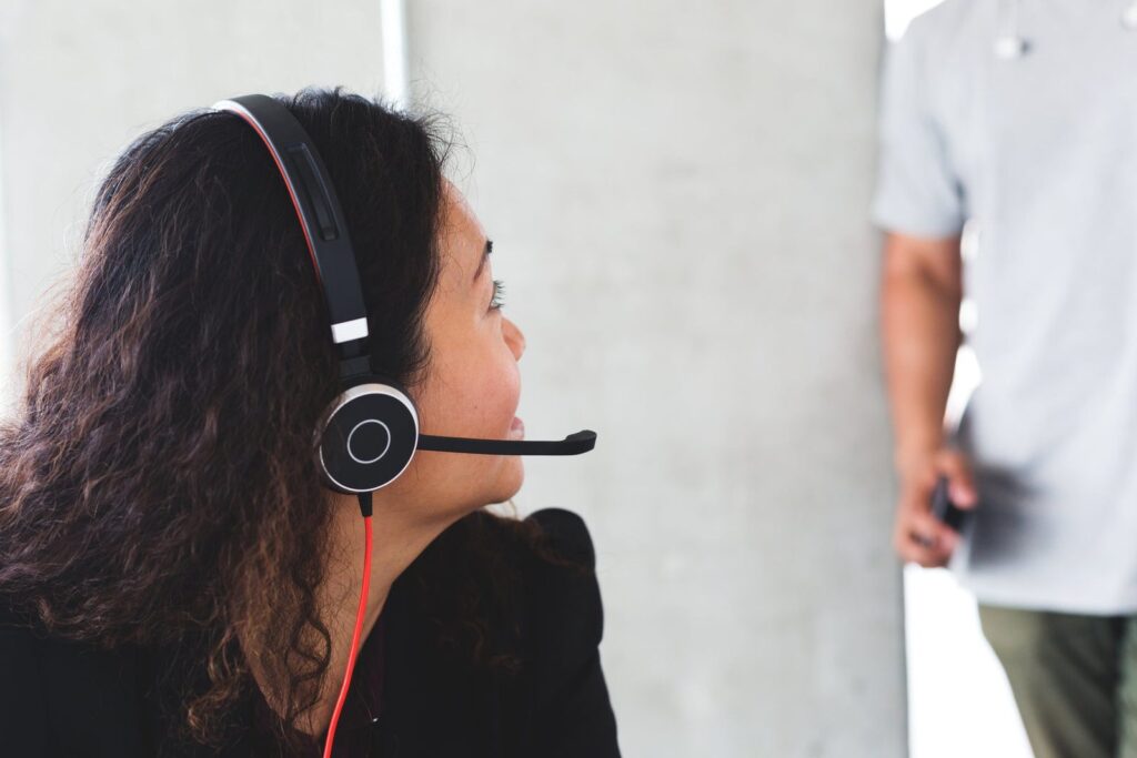 Virtual medical assistant on a headset